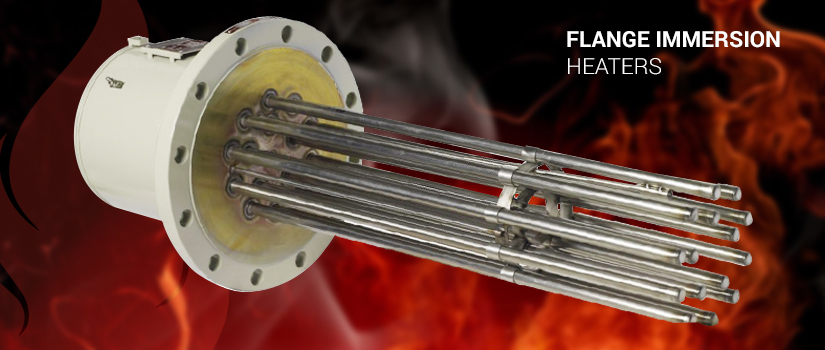 Flanged Immersion Heaters for Mild Corrosive Solutions