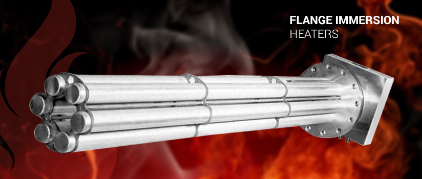 Flanged Immersion Heaters for Mild Corrosive Solutions