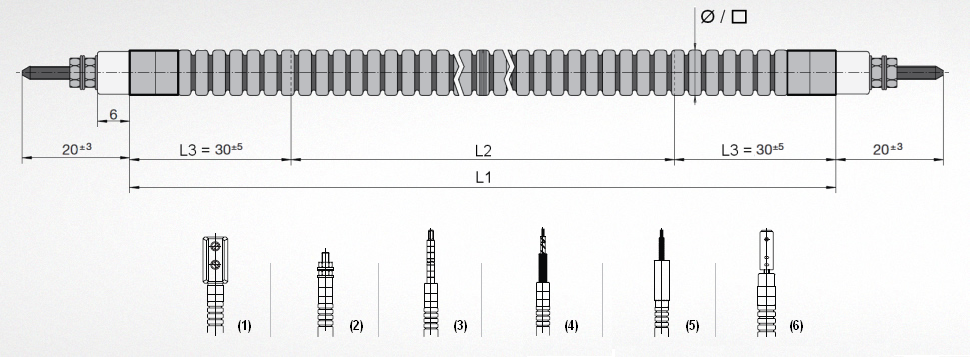 TUBULAR HEATER FOR MANIFOLD